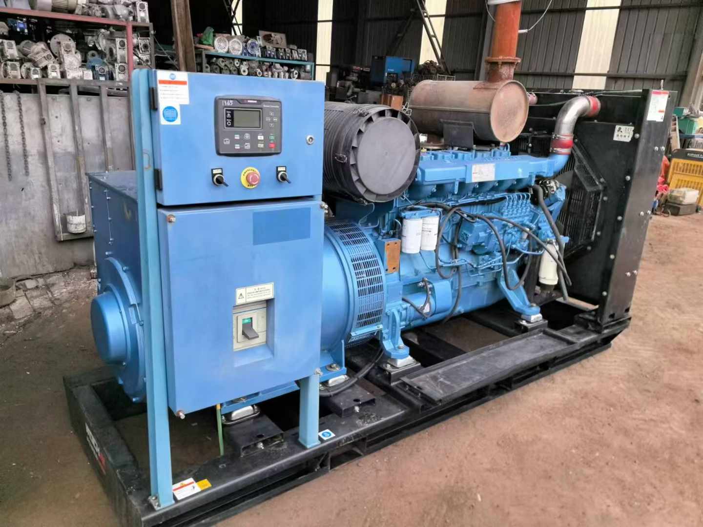 昌宁500kW 柴油发电机组可带动设备功率的计算公式是什么？